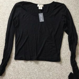 Brand New w Tags black crop top